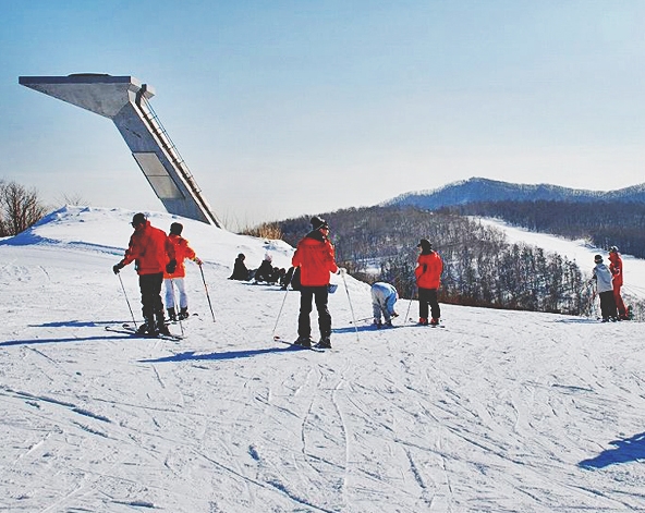 站上雪場迎接全新的挑戰 !